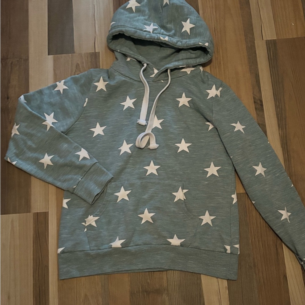 Target Blue and White Star Sweatshirt Hoodie
